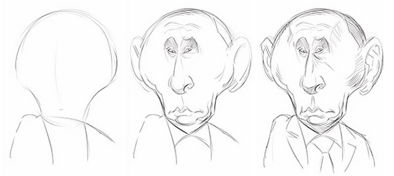 Vladimir Putin Caricature