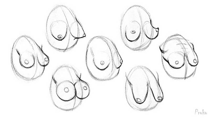 Proko - Common Mistakes of Drawing Breasts