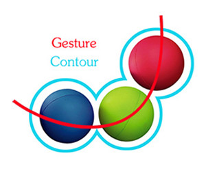 gesture and contour lines of the figure