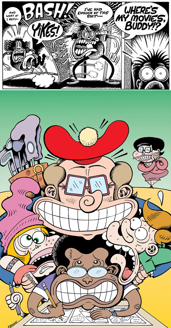 Peter Bagge cartoons