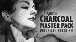 Charcoal Master Pack Procreate Brush Set