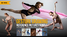Gesture Drawing Reference Pictures Bundle