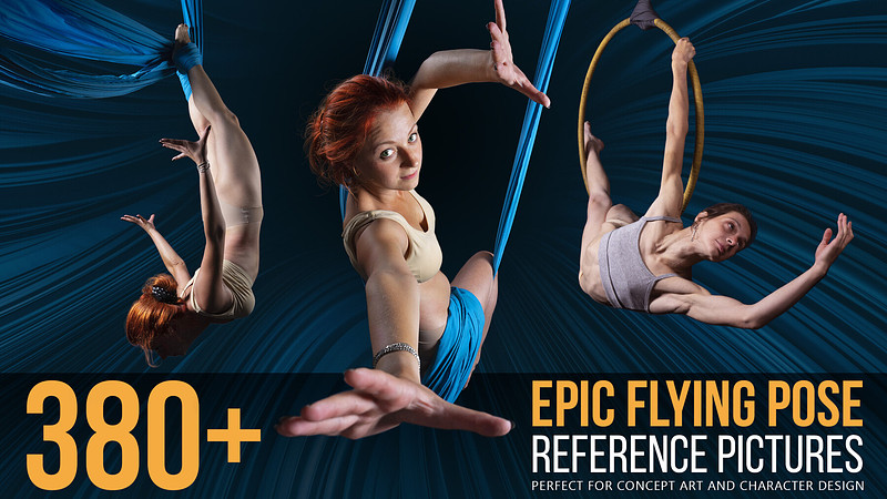 Proko - 380+ Epic Flying Pose Reference Pictures