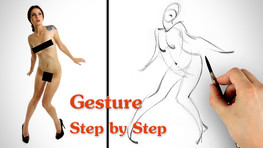 How to Draw Gesture – Step by Step