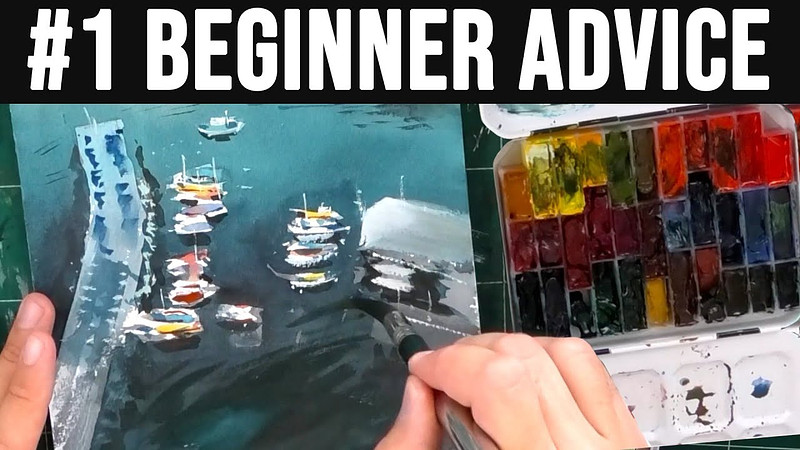 Proko - My #1 Advice for Watercolor Beginners