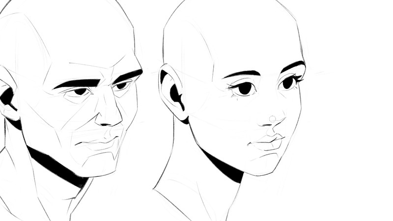 Proko - Male vs Female Characters