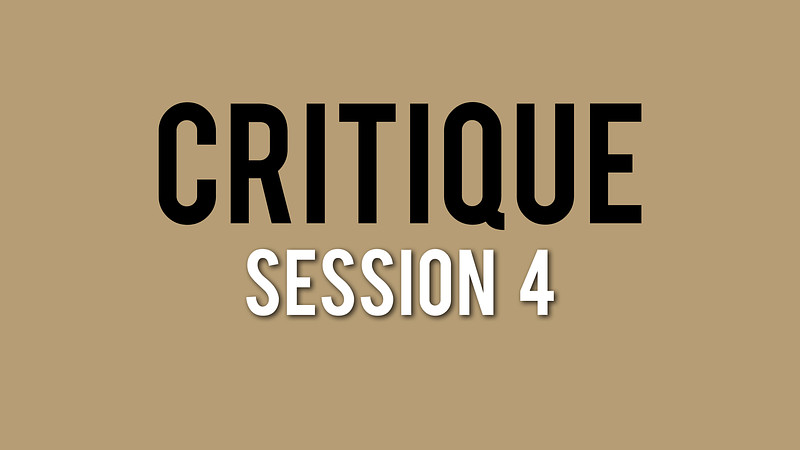 Proko - Critique - Session 4