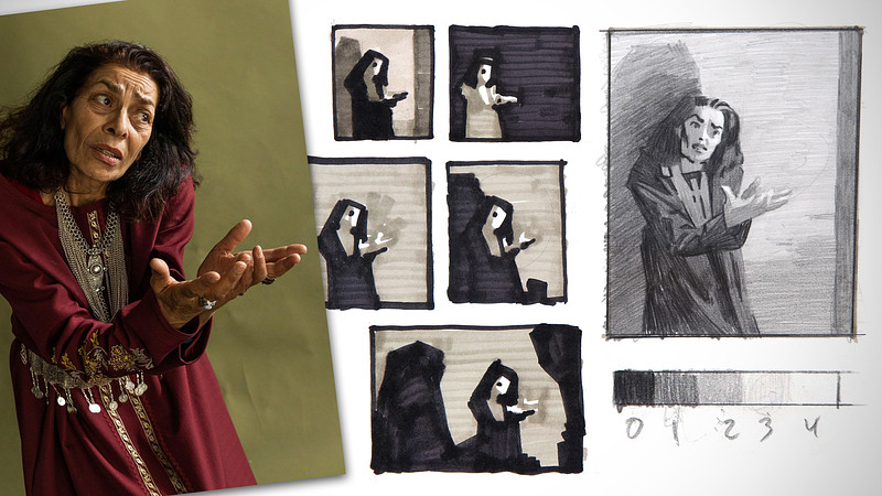 Proko - Demo 3 - Value Composition Thumbnails - Level 2