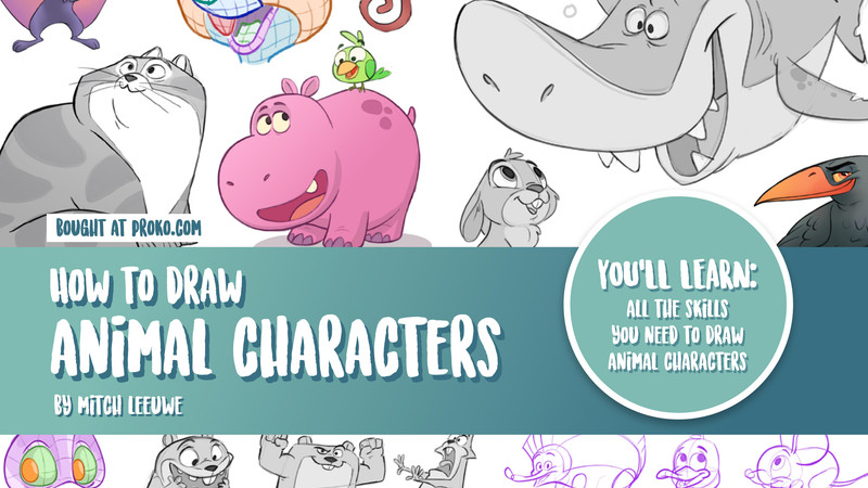 eBook: How to Draw Animal Characters