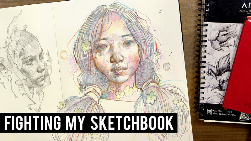 Proko - How Materials Affect Style - Sketchbook Tour