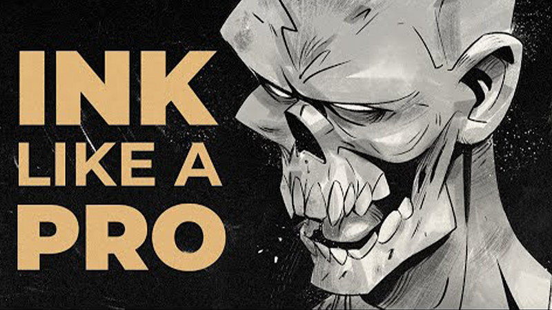 Proko - Ink Like a Pro - LP Inking Brushes