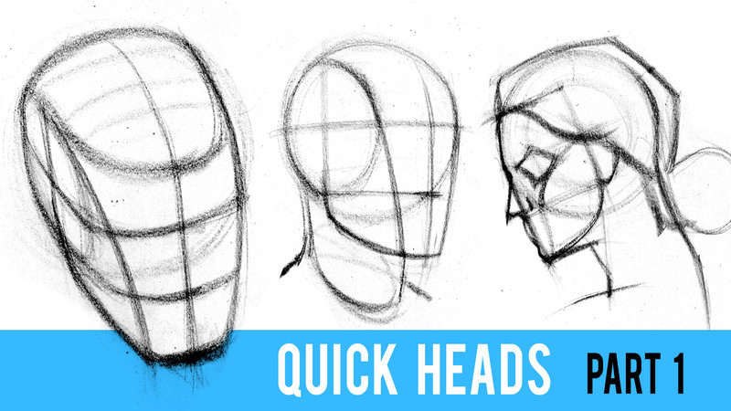 Proko - Quickly Draw Heads with the Loomis Method – Part 1