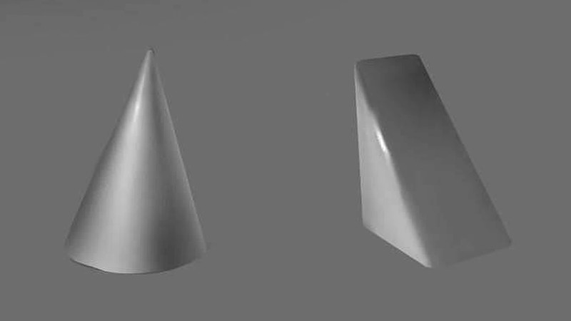 The Cone and Wedge Shape