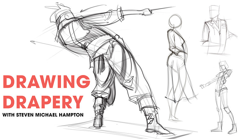 Proko - June 12th at 11am PT - The Draped Figure: Gesture and Anatomy