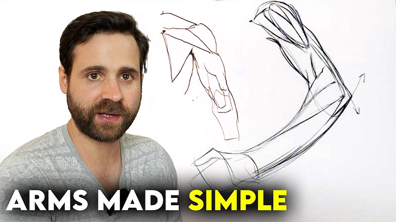 Proko - The Easiest way to Draw and Arm (Start with a Tube)