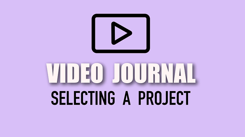 Proko Video Journal 1 Selecting A Project