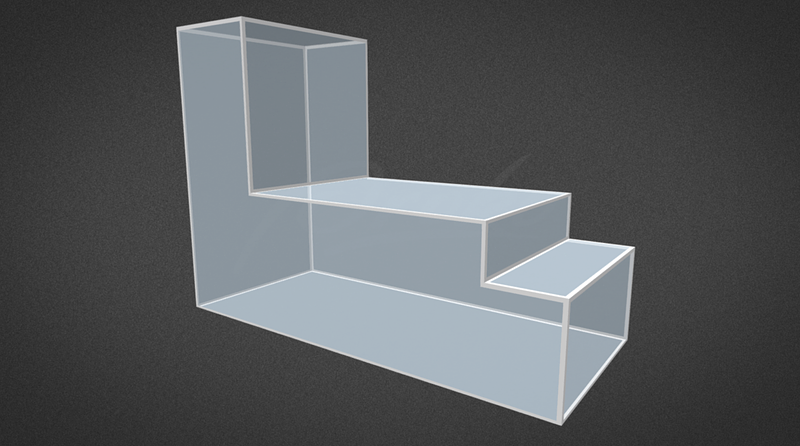 Proko - 3D Model: Stepped Shape