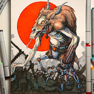 sketchytrav Runner Ups Proko Challnege Feb 2020