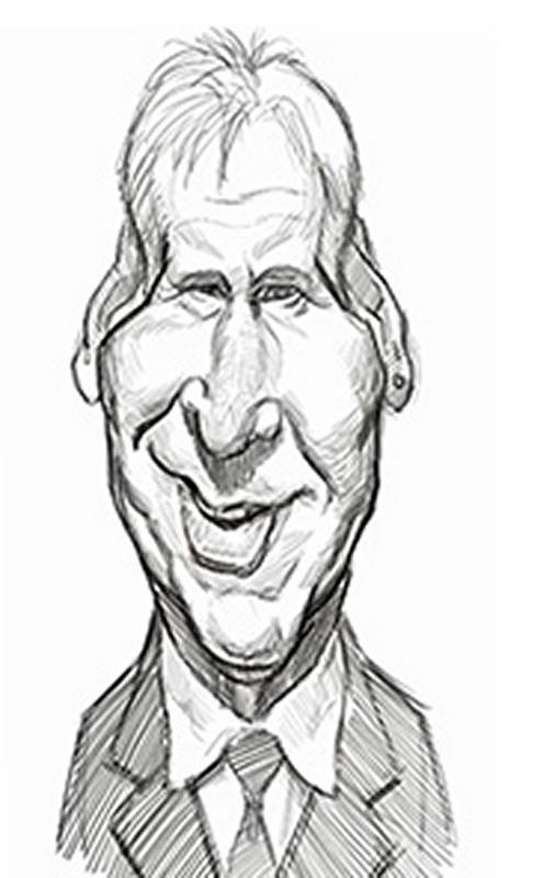 harrison ford caricature shading