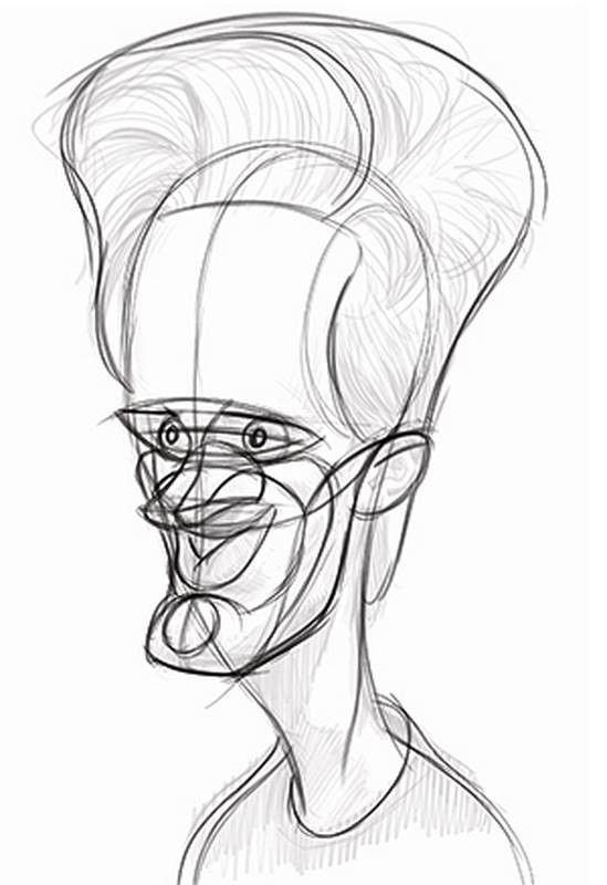 pewdiepie riley method caricature