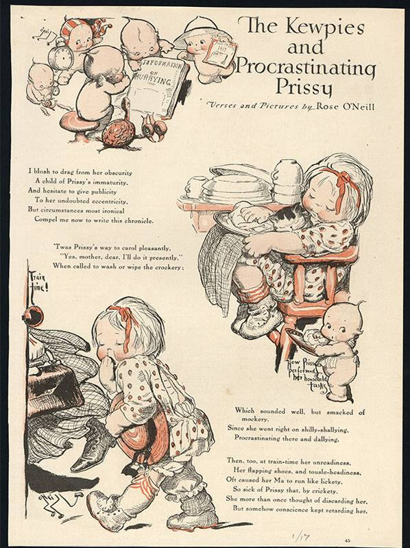 rose o neil kewpie cartoon