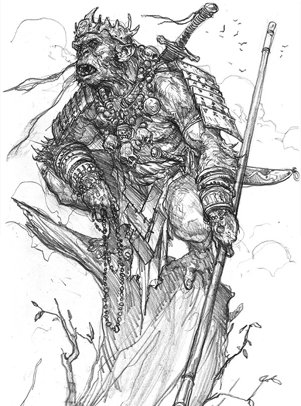 karl kopinski ape sketch