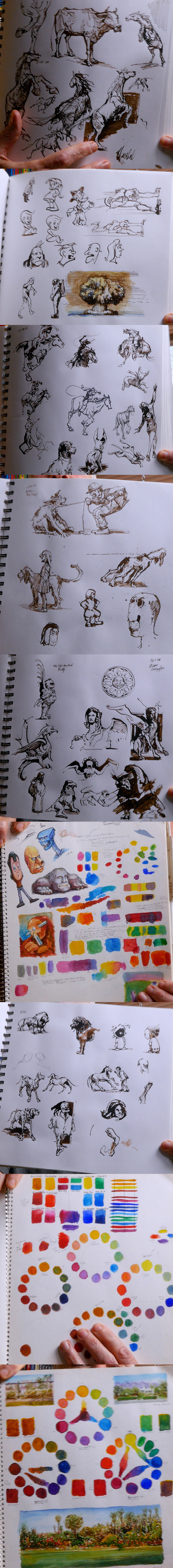 marshall vandruff sketchbook