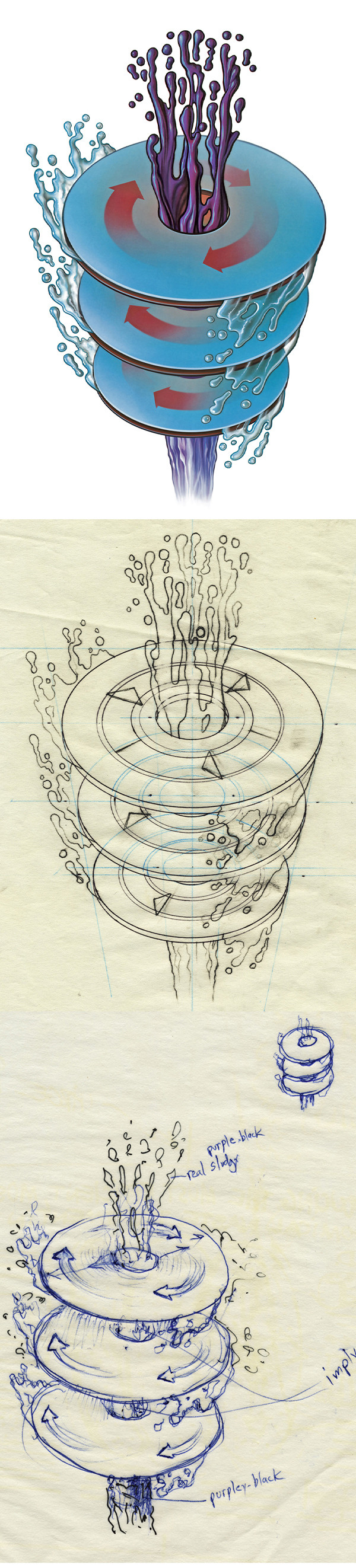 marshall vandruff spinning filter illustration