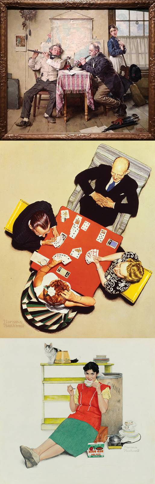 norman rockwell artwork