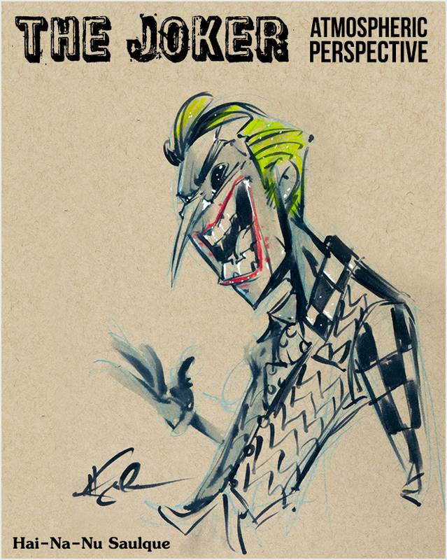 the joker hai na nu saulque villain atmospheric perspective