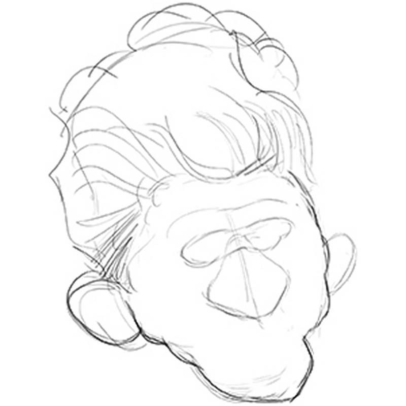 casey neistat charicature sketch