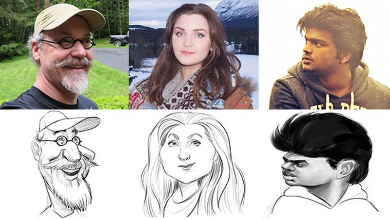 proko students live memory sketche