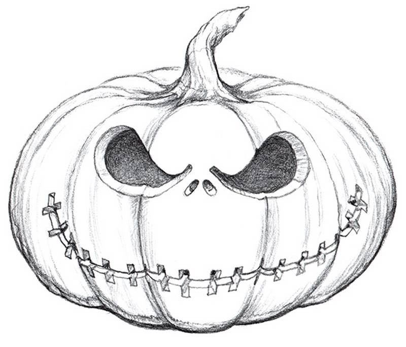 halloween perspective tricks pumpkin marshall vandruff jack skellington