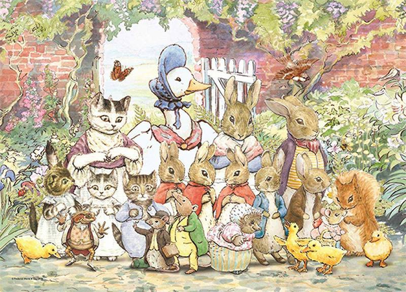 beatrix potter animal group