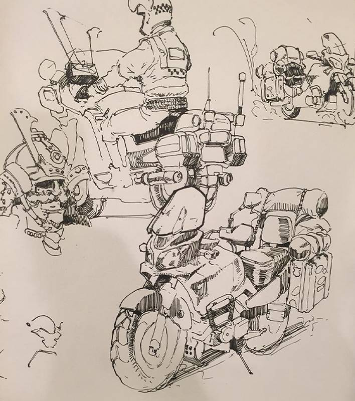 modern day james art