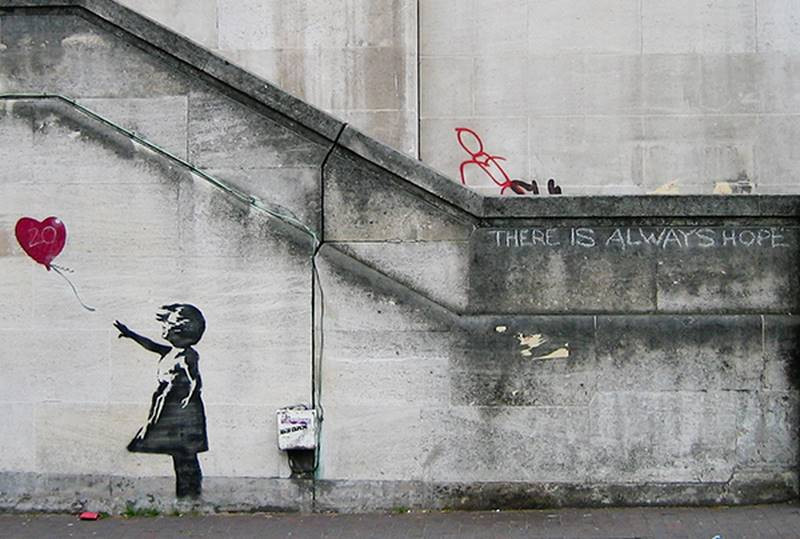 banksy balloon girl