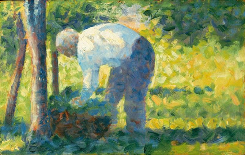 georges seurat the gardener