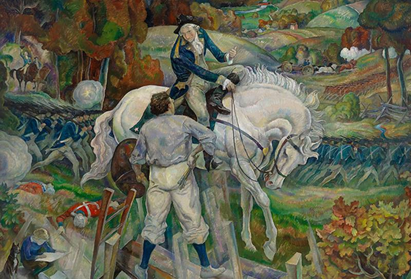 n c wyeth horseman