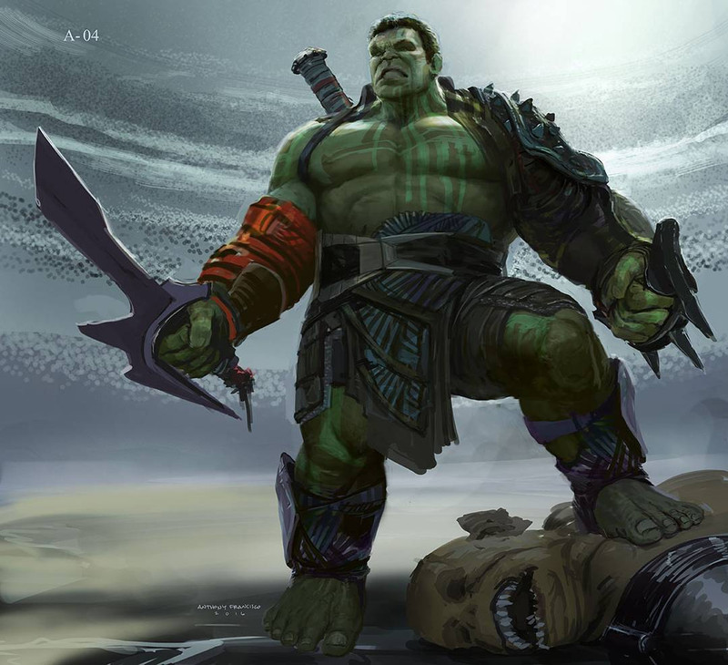 anthony francisco concept art hulk