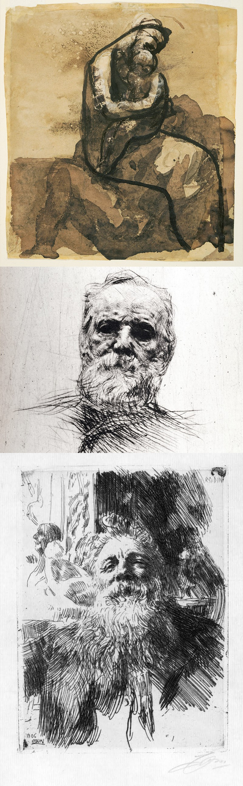 auguste rodin various artwork