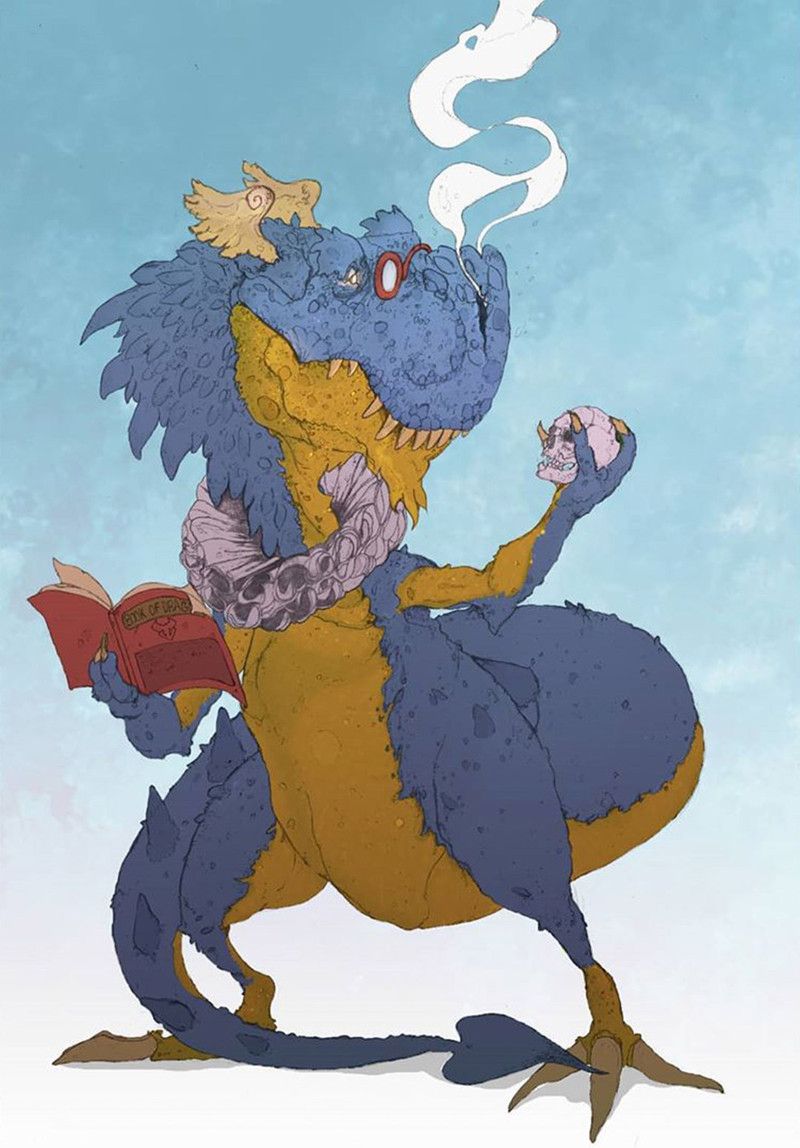 Burningarmadillo, The Reluctant Dragon by Kenneth Grahame