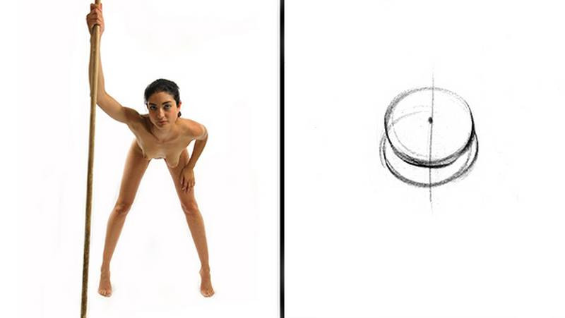 foreshortening ovals