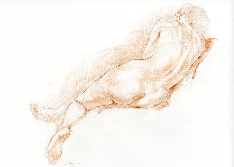 Glenn Vilppu female figure drawing