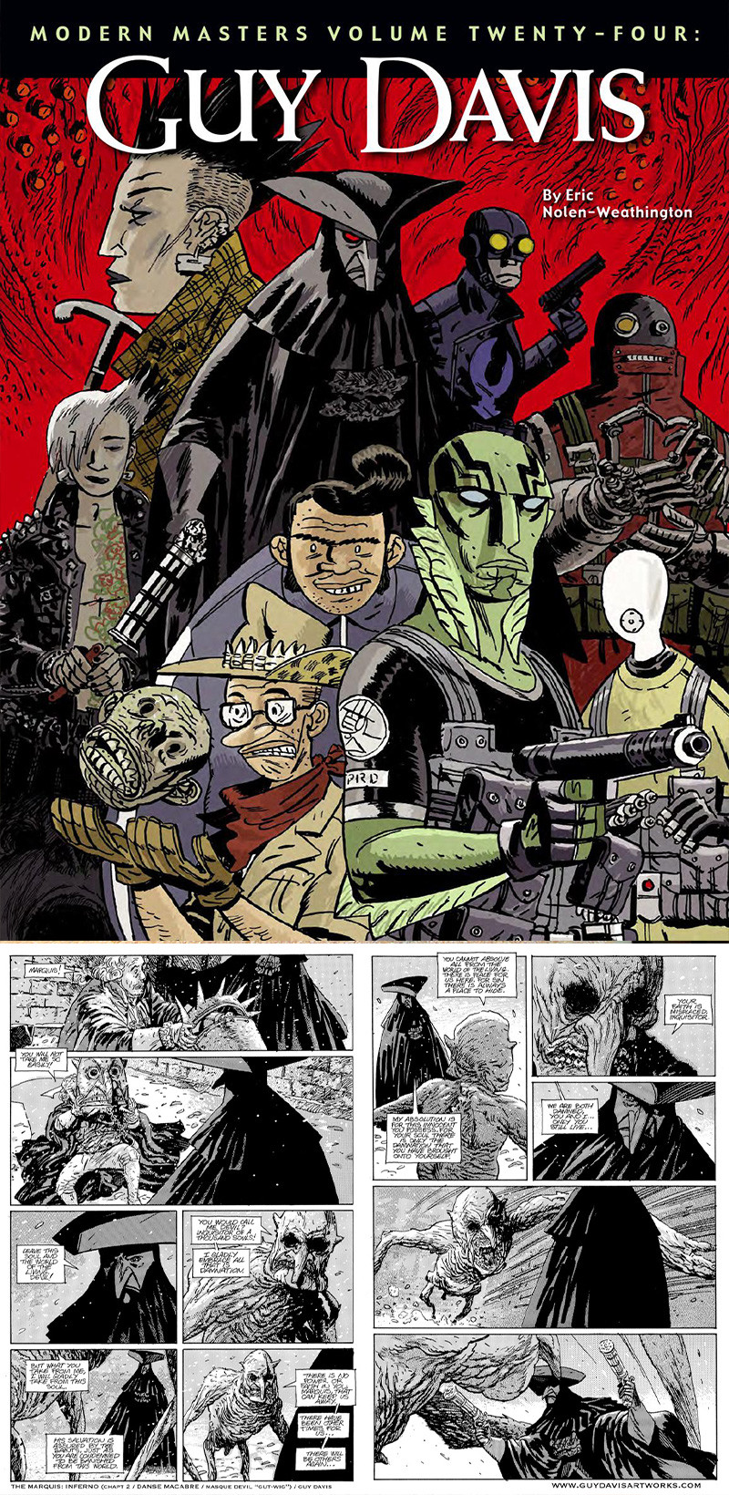 guy davis artwork and comic