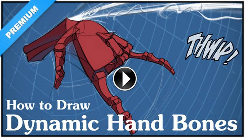 how to draw dynamic hands email
