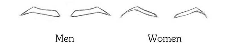 how to draw eyebrows