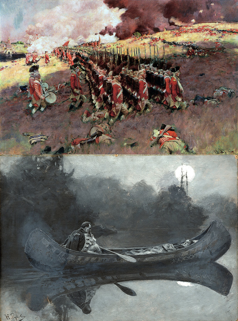 howard pyle colonial paintings