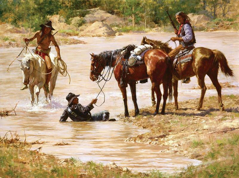 howard terpning horse painting