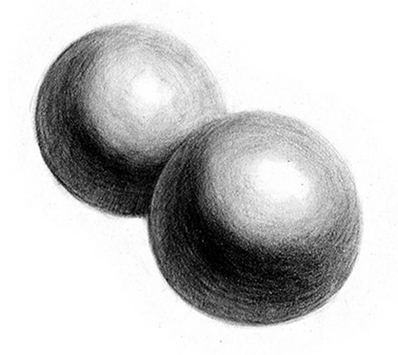 illusion of depth balls sharp edge