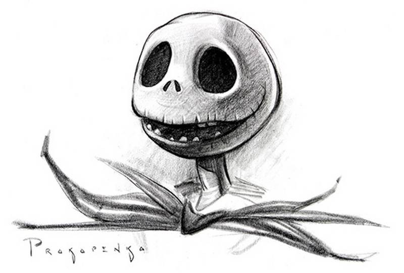 Jack Skellington Drawing